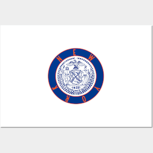 NYC Flag Decal Posters and Art